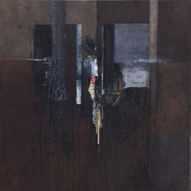 On recherche... Peinture intitulée "On recherche..." par Claude Lieber, Œuvre d'art originale