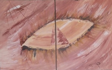 Painting titled "Μάτι Γη" by Ep, Original Artwork, Acrylic