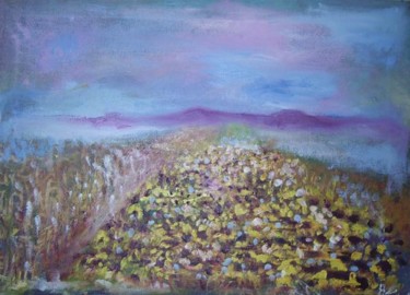 Painting titled "field" by Joy Dorothea, Original Artwork