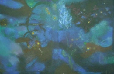 Painting titled "Starry night" by Joy Dorothea, Original Artwork