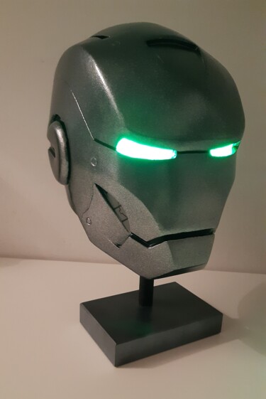 雕塑 标题为“iron man GUN METAL” 由Lightboarder, 原创艺术品, 树脂