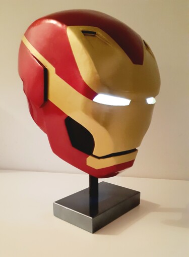 Escultura intitulada "Iron man MARK 50 in…" por Lightboarder, Obras de arte originais, Resina