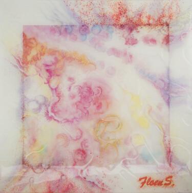 Colagens intitulada "Number 5. Rebirth" por Lika Floens., Obras de arte originais, Aquarela