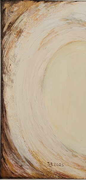 Картина под названием ""Silence"" - Lila Licari, Подлинное произведение искусства, Акрил Установлен на Деревянная рама для н…