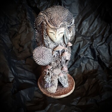 雕塑 标题为“"В мире Духов" Шама…” 由Lila Naumova, 原创艺术品, 陶瓷