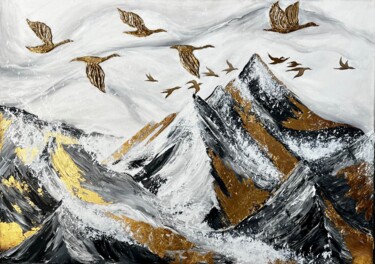 Pittura intitolato "Freedom" da Lili Grima, Opera d'arte originale, Acrilico