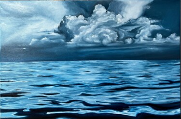 Painting titled "Silence" by Lili Grima, Original Artwork, Oil