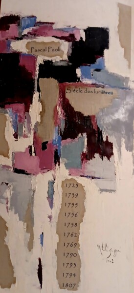 Pittura intitolato ""PASQUALE PAOLI : 2…" da Lili-Suzzoni, Opera d'arte originale, Olio