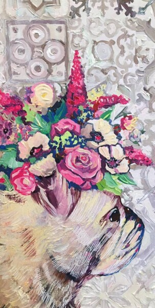 Картина под названием "авторская картина м…" - Лилия Будзинская, Подлинное произведение искусства, Масло