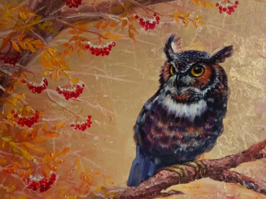 Картина под названием "сказки леса" - Лилия Холкина, Подлинное произведение искусства, Масло