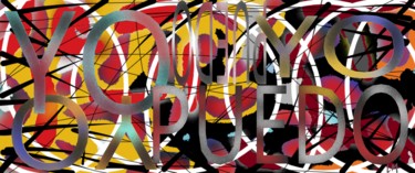 Digital Arts titled "yo puedo" by Lilia Mahdi, Original Artwork, 2D Digital Work