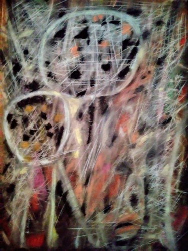 Рисунок под названием "Hiding-by-Li-Narbon…" - Li Narboni, Подлинное произведение искусства, Другой