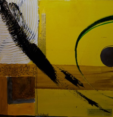Peinture intitulée "Abstrait 1" par Lilichacha, Œuvre d'art originale, Acrylique