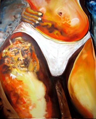 Peinture intitulée "Tango" par Lilig, Œuvre d'art originale