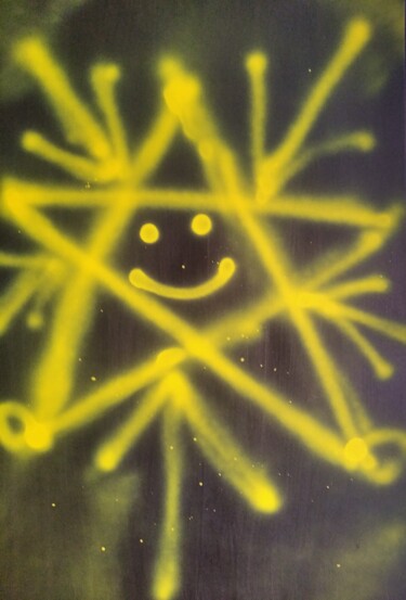 Painting titled "You are star" by Liliia Furman, Original Artwork, Spray paint