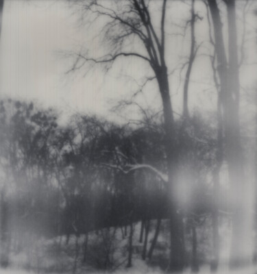 Photography titled "Snow landscape #2" by Liliia Kucher, Original Artwork, Analog photography