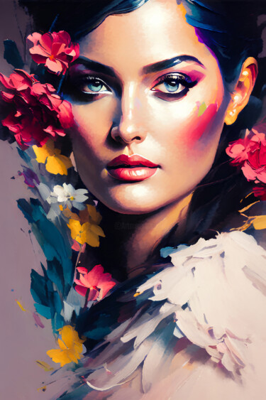 "Goddess of Beauty" başlıklı Dijital Sanat Liliia Surkova (3L.i.f.e) tarafından, Orijinal sanat, Dijital Resim