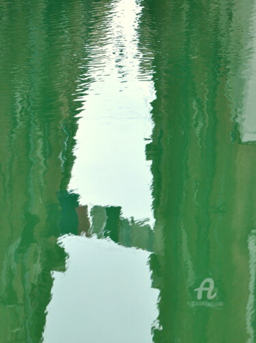 Photography titled "vert reflet" by Lilipassion, Original Artwork