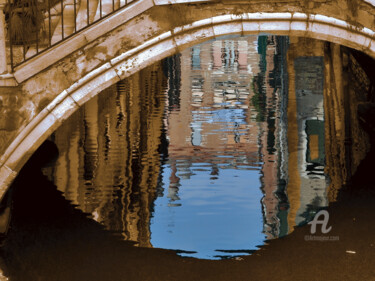 Photography titled "Pont d'or" by Lilipassion, Original Artwork