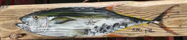 Pintura intitulada "Tonno pinne gialle" por Lilli Pitti, Obras de arte originais, Acrílico