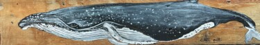 Malarstwo zatytułowany „Balena” autorstwa Lilli Pitti, Oryginalna praca, Akryl