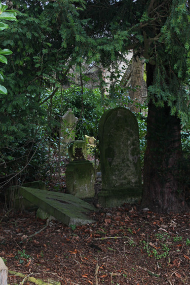 Cimetière dormant Photography titled "Cimetière dormant" by Eve Lyne, Original Art,