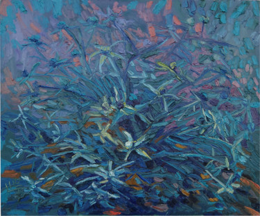 Painting titled "Thorns" by Lilit Vardanyan, Original Artwork, Oil