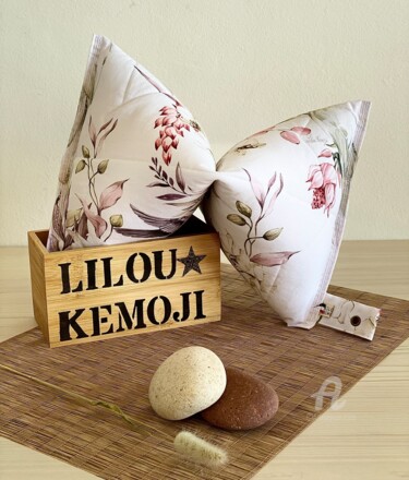 Текстильное искусство под названием ""Le Kolibri" cale-n…" - Lilou Sauvegrain (Kemoji), Подлинное произведение искусства, Ак…