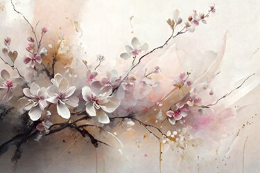 Картина под названием "Enchanting Pastel P…" - Lily Watson, Подлинное произведение искусства, Акрил
