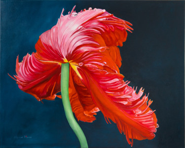 Schilderij getiteld "Carmen" door Lily Van Bienen, Origineel Kunstwerk, Olie