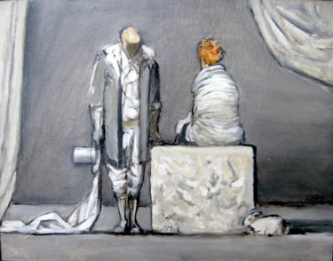 Картина под названием "Иллюзионист" - Лиля Муратова, Подлинное произведение искусства, Другой