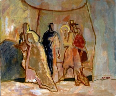 Painting titled "Заговор  (A plot)" by Lilia Muratova, Original Artwork, Other