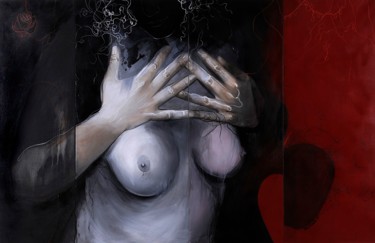 Painting titled "APHRODITE" by Lina Carvalho, Original Artwork