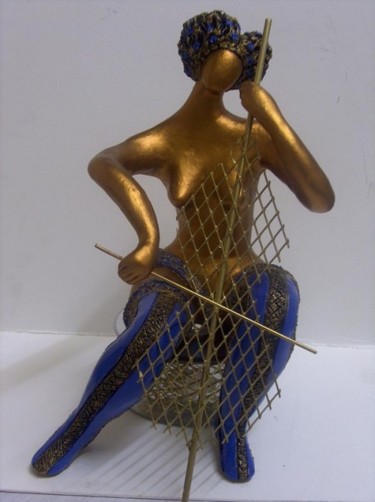 Sculpture intitulée "SYBELLE" par Vesselina, Œuvre d'art originale, Terre cuite