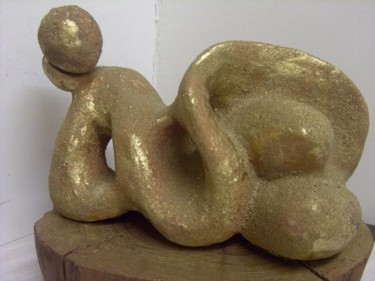 Sculpture intitulée "DUNE" par Vesselina, Œuvre d'art originale, Terre cuite