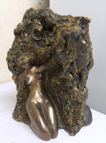 Sculpture intitulée "MUSE" par Vesselina, Œuvre d'art originale, Terre cuite