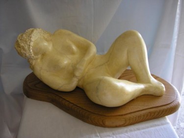Sculpture intitulée ""ATTENTE"" par Linda Grandpierre, Œuvre d'art originale