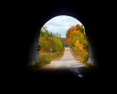 Photography titled "Tunnel Vision" by Linda Hegland, Original Artwork
