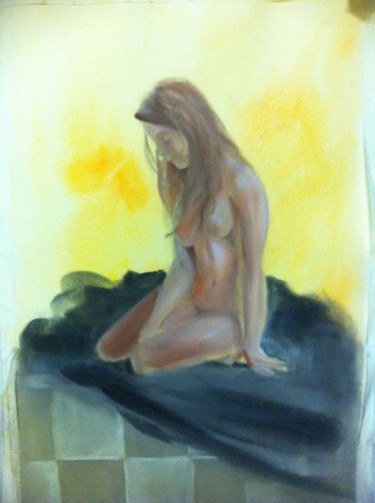 Painting titled "Sketch" by L.Jakobsson, Original Artwork