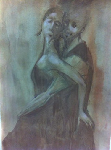 Painting titled "sketch" by L.Jakobsson, Original Artwork