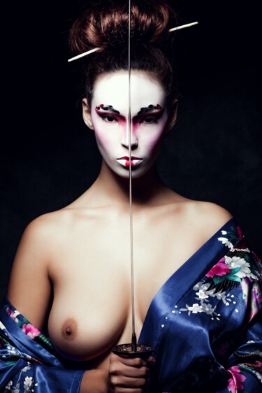 "Geisha" başlıklı Fotoğraf L'Individu tarafından, Orijinal sanat, Dijital Fotoğrafçılık
