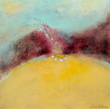 Malerei mit dem Titel "Pureté" von Line Blouin, Original-Kunstwerk, Acryl