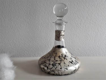 Design intitulée "Carafe à décanter,…" par Lin-Et-Patine, Œuvre d'art originale, Art de la table