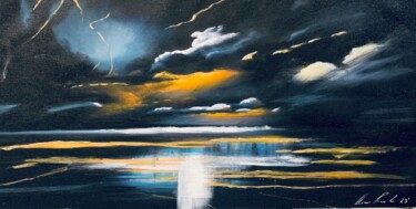 Painting titled "ATMOSPHERE2" by Lino Scerbo, Original Artwork, Acrylic