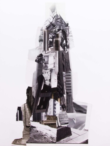 Collages titulada "Monument pour Tetsuo" por Lioncaresse, Obra de arte original