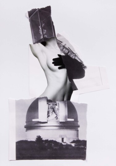 Collages intitolato "Architecture Ducham…" da Lioncaresse, Opera d'arte originale