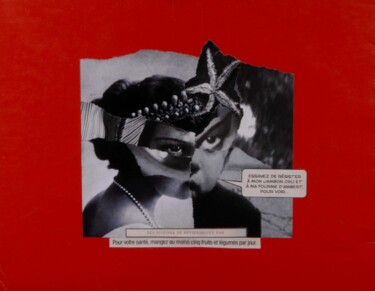 Collages intitulée "Cartel Maldo" par Lioncaresse, Œuvre d'art originale