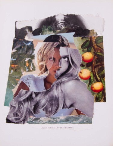 Collages intitulée "Beauté Convulsée VI…" par Lioncaresse, Œuvre d'art originale