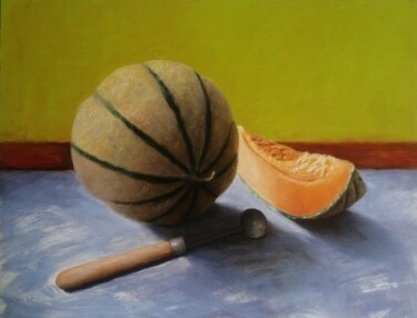 Peinture intitulée "Délicious moment Pa…" par Lionel Crotet (nel), Œuvre d'art originale, Huile