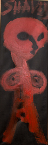 Peinture intitulée "SHAVED" par Lionel Jung-Allégret, Œuvre d'art originale, Acrylique